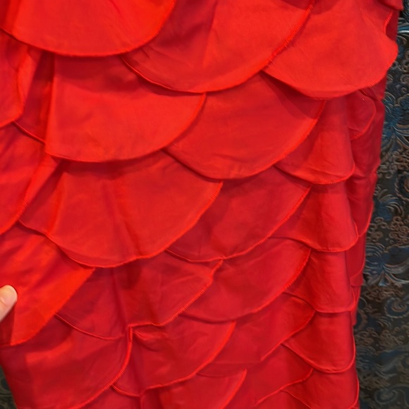 Red dress Nelli by Janice. - Picture 3 of 4